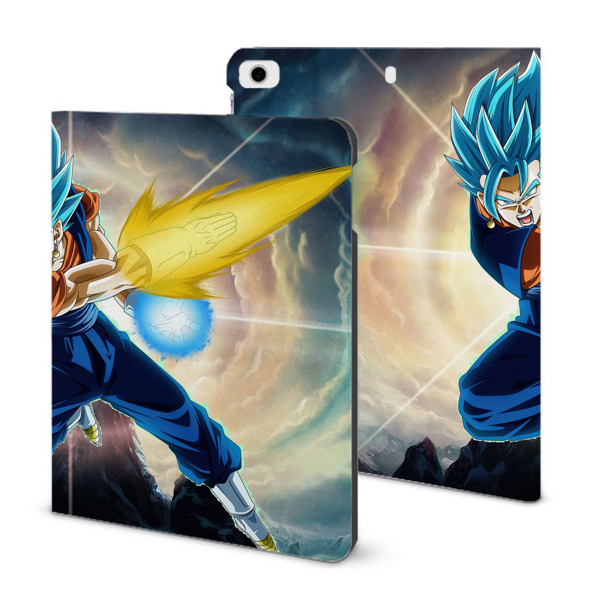 （画像用） ドラゴンボール DRAGON BALL IPad ケース ブック型 PUレザー TPU 耐衝撃 軽量 薄型 ペン収納なし 全面保護 IPad 各モデル対応